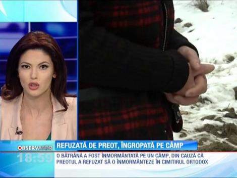 În Dolj, o bătrână a fost îngropată ca un câine, în câmp, doar pentru că era de altă religie decât cea a preotului din localitate
