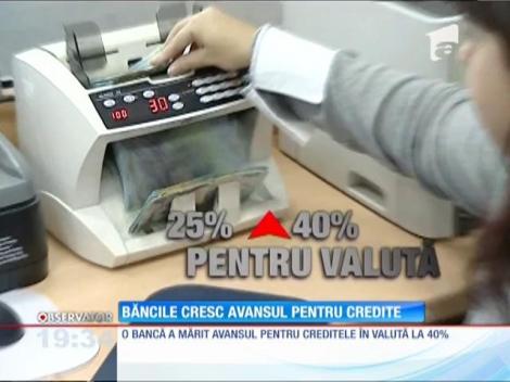 Sistemul bancar reacţionează la legea dării în plată. Avansul pentru creditele imobiliare a fost mărit chiar şi la 40%