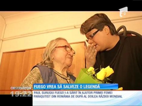 Prima femeie paraşutist din România de după al doilea război mondial şi prima femeie controlor de trafic aerian trăieşte o adevărată dramă