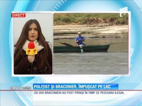 Un poliţist de frontieră şi nepotul lui, împuşcaţi de paznicul unui lac din judeţul Suceava