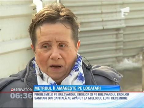 Lucrările de consolidare în zona Eroilor se fac în ritmul melcului