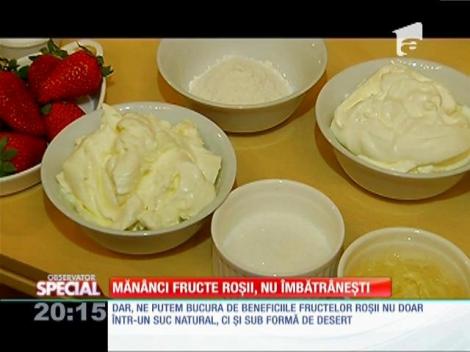 SPECIAL! Măn&acirc;nci fructe roşii, nu &icirc;mbătr&acirc;neşti
