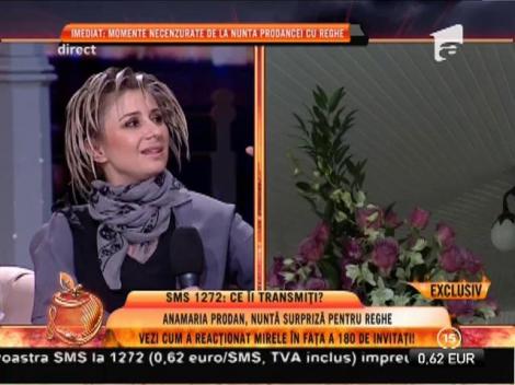 Ana Maria Prodan, nuntă surpriză pentru Reghe: ”Laur nu știa că vine la nunta lui!”