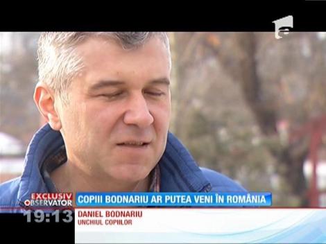 Copiii soţilor Bodnariu ar putea trăi în România, în familia unchiului lor, fratele lui Marius