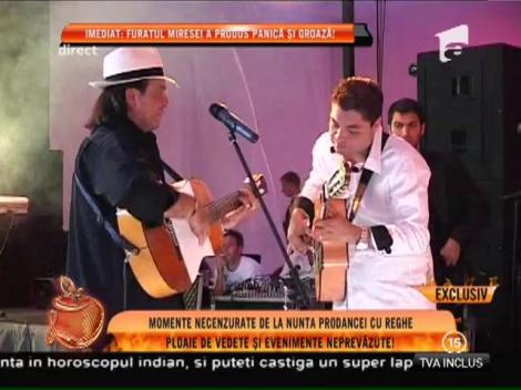 Momente necenzurate de la nunta Anei Maria Prodan cu Laurențiu Reghecampf! Ploaie de vedete și evenimente neprevăzute