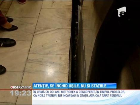 Problemele din stațiile de metrou există, rezolvarea lor întârzie