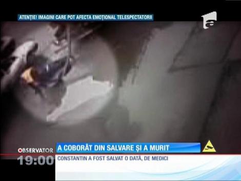 Imagini şocante la Iaşi! Un bărbat a murit pe stradă după ce a coborât din ambulanţa care îi dăduse primul ajutor!