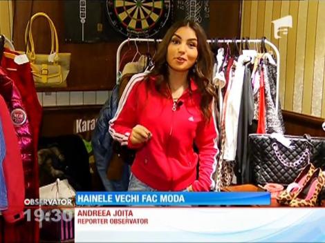 Îmbrăcămintea veche e noua modă la români. Hainele vintage sunt din ce în ce mai căutate