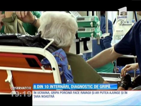 8 din 10 români internaţi în spital, diagnosticaţi cu virusul AH1N1