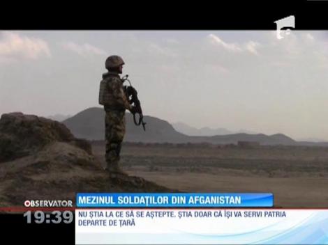 Bogdan, cel mai tânăr soldat român din Afganistan