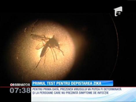 Primul test pentru depistarea virusului Zika