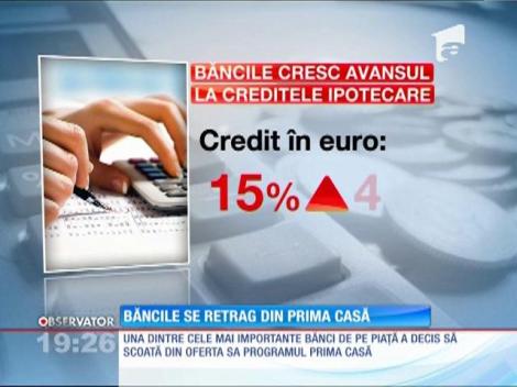 Programul Prima Casă, scos din oferta unei bănci