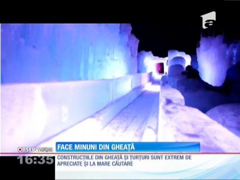 Face minuni din gheață