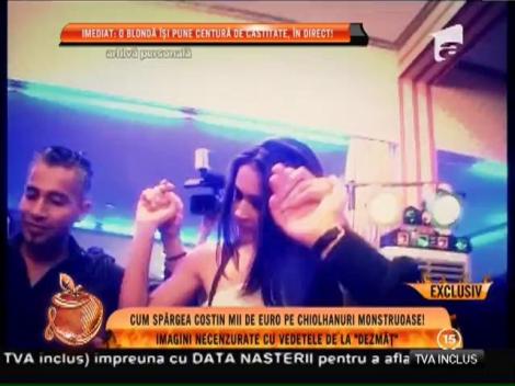 Cum spărgea Costin Mărculescu mii de euro pe chiolhanuri monstruoase! Imagini necenzurate cu vedete la dezmăţ