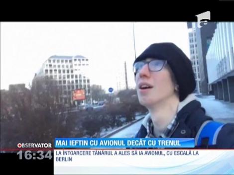 Experiment: a călătorit pe aceeași distanță atât cu trenul, cât și cu avionul. A pus pe o foaie cheltuielile și nu i-a venit să creadă!