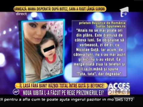Beyonce de România este hotărătă să-i facă probleme Nicolae Guţă