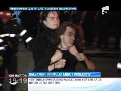 #Colectiv. Salvatorii primului minut din Colectiv nu așteaptă vreo răsplată, deși ar merita
