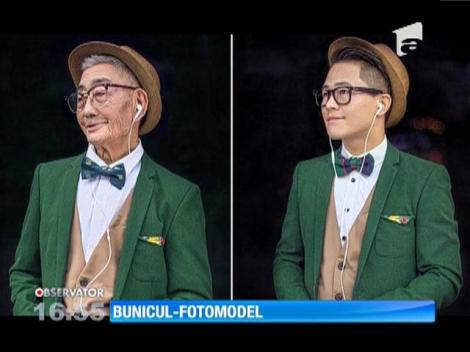 Și-a ascultat nepoțelul și la 85 de ani a făcut primul său 'shooting'. A devenit cel mai bătrân fotomodel din lume