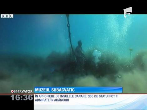 Primul muzeu subacvatic, în Insulele Canare