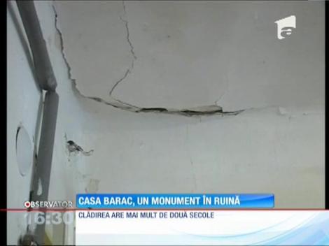 Casa Ioan Barac din Braşov, un monument în ruină