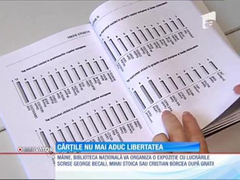 Cărţile scrise după gratii nu mai aduc libertatea