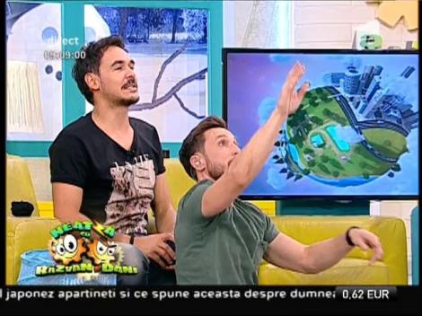 Antrenament de aruncat ciorapi la coş