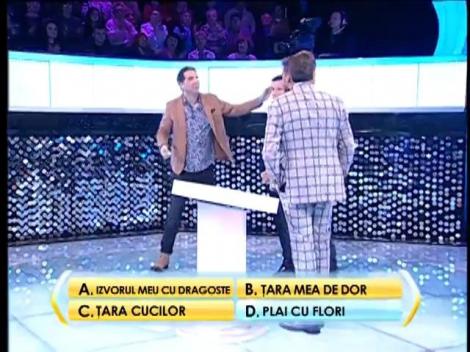 Rândul 7: "Cum numesc Maramureşul, prin cântecul lor, fraţii Petreuş"?