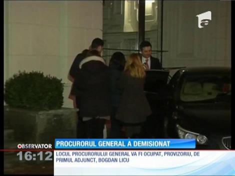 Procurorul General, Tiberiu Niţu, înlocuit, provizoriu, de Bogdan Licu