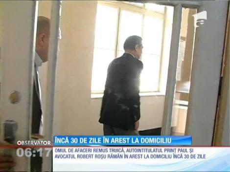 Remus Truică şi Paul Lambrino rămân în arest la domiciliu încă o lună