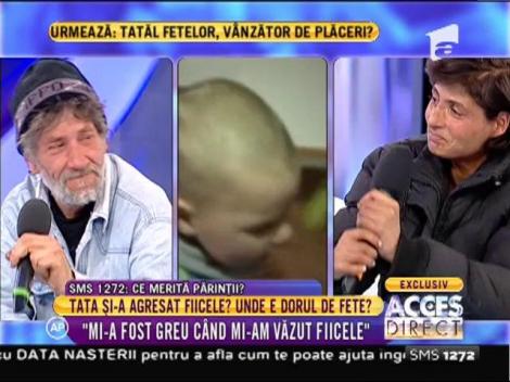 Tata George a făcut primul pas pentru a fi mai aproape de fetele lui