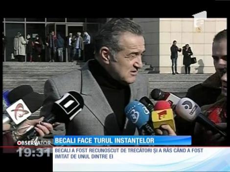George Becali a făcut turul instanţelor de judecată