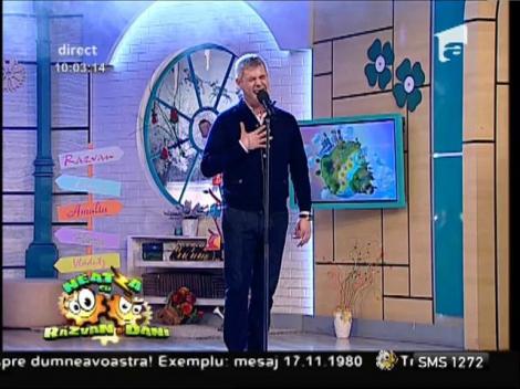 Vocea Alessandro Safina a răsunat în platoul de la "Neatza". Ascultă "Luna", piesa care a ajuns la inimile a milioane de oameni