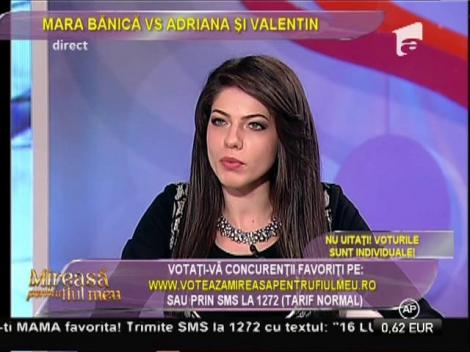 Mara Bănică acuză: ”Adriana are o atitudine agresivă față de celelalte concurente”