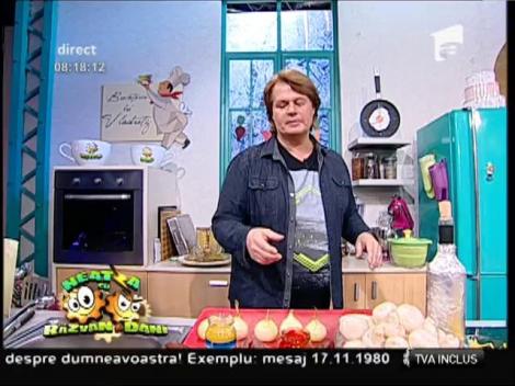 Reţeta lui Vladutz: "Pui cu pupici"