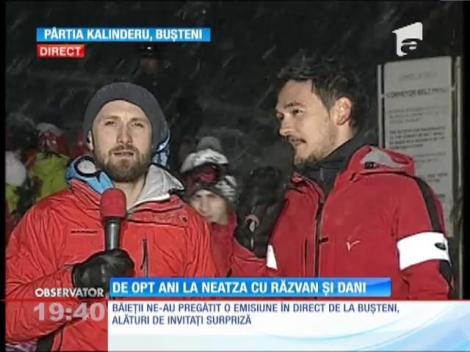 Răzvan şi Dani fac 8 ani de Neatza! Urmează un super show de la Buşteni