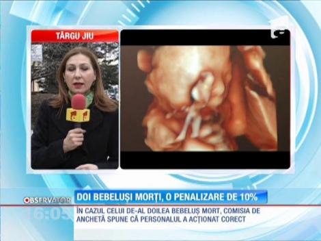 După ce doi bebeluși au murit în spital, o asistentă medicală, sancționată prin diminuarea salariului cu 10%, timp de 3 luni!