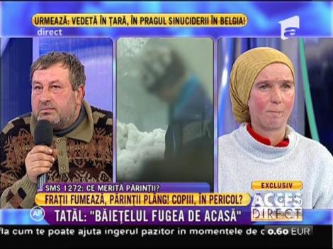 Tatăl care a rămas fără copii: ”E bine că am scăpat!”