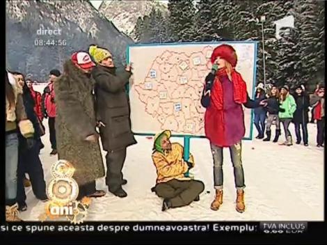 "Nu râdeți, mă, că e premieră mondială!" Schimb de roluri, la opt ani de "Neatza": Oprișan a prezentat vremea