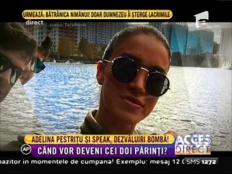 Adelina Pestriţu îşi doreşte foarte mult să devină mămică