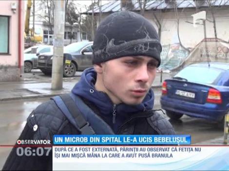 Părinţii unei copile de şase luni care s-a stins pe masa de operaţii la câteva zile după ce a ajuns la spital cu o banală răceală acuză medicii de malpraxis