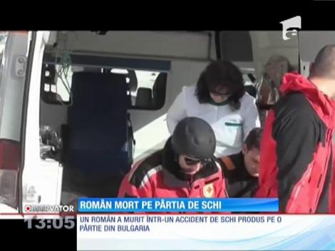 Un român a murit într-un accident produs pe pârtie, în Bulgaria