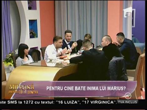 Marius: "Vreau să o invit pe Loredana la o cină romantică!"