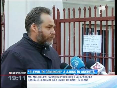 Profesorul de la Colegiul Tudor Vianu acuzat că a umilit un elev, audiat de două comisii de anchetă