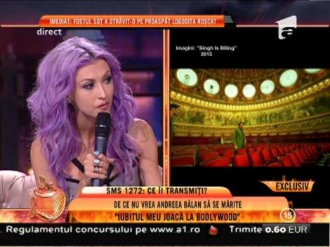 Andreea Bălan: ”Iubitul meu joacă în filmul cel mai vândut în India”
