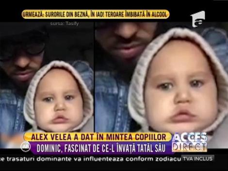 Alex Velea a dat în mintea copiilor!