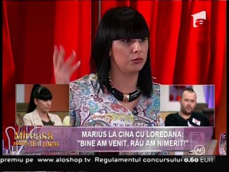 Cină romantică în trei! Loredana, alături de Marius și Florin