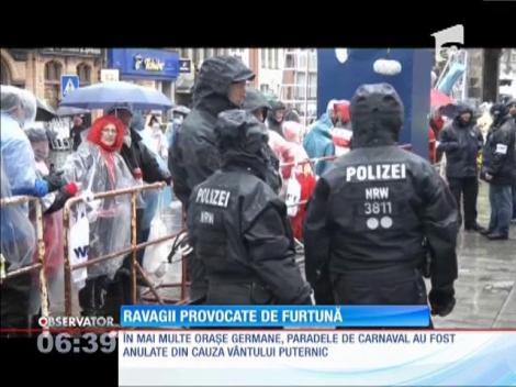 O furtună deosebit de violentă a făcut ravagii în mai multe țări din vestul Europei