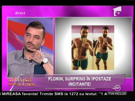 Florin, surprins în ipostaze incitante
