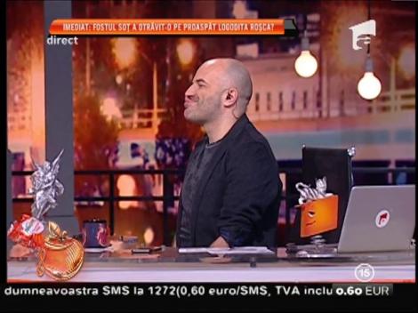 Nu credeai că Dan Capatos poate să facă așa ceva: își atinge nasul cu limba! Colegii de platou au rămas uimiți!