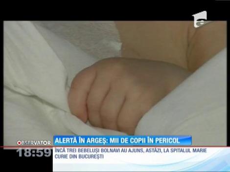 Alertă în Argeș! Opt mii de copii sunt în pericol din cauza bacteriei ucigaşe!